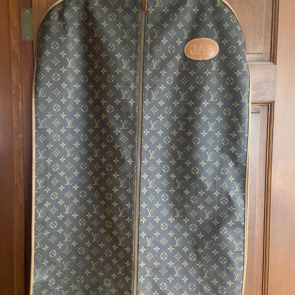 Louis Vuitton Brown Monogram Travel Bag with Iconic Design Garment bag